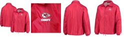Dunbrooke Men's Red Kansas City Chiefs Coaches Classic Raglan Full-Snap Windbreaker Jacket